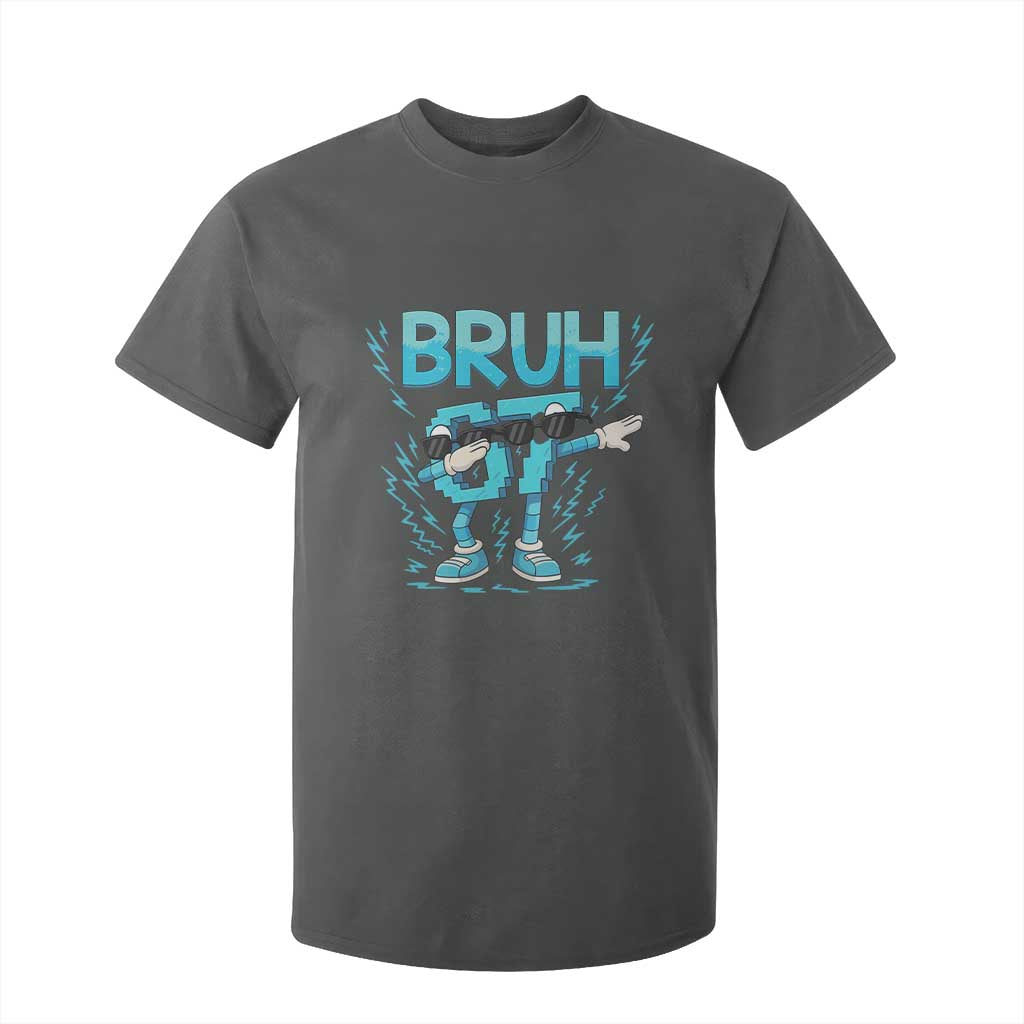 67 Bruh Meme T Shirt For Kid Funny Six Seven Italian Brainrot TS14 Dark Heather Print Your Wear