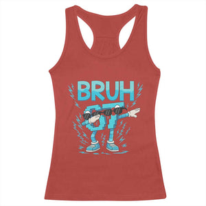 67 Bruh Meme Racerback Tank Top Funny Six Seven Italian Brainrot TS14 Red Print Your Wear