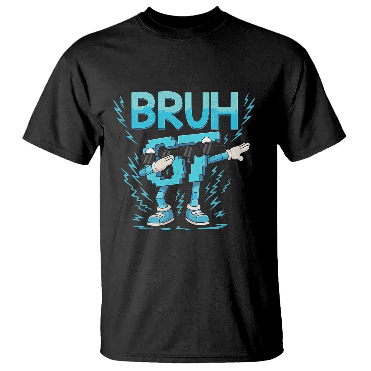 67 Bruh Meme T Shirt Funny Six Seven Italian Brainrot TS14 Black Print Your Wear