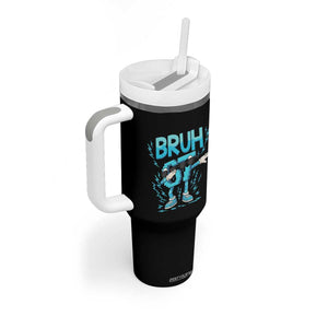 67 Bruh Meme Tumbler With Handle Funny Six Seven Italian Brainrot TS14 Print Your Wear
