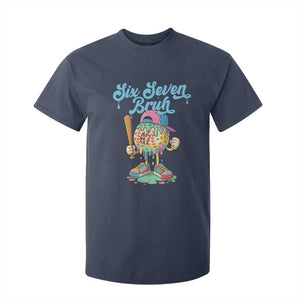 67 Bruh Meme T Shirt For Kid Ice Cream Drip Baseball Sport TS14 Navy Print Your Wear