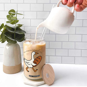 In My Sourdough Era Glass Can Funny Silly Goose Sourdough TS14 Print Your Wear