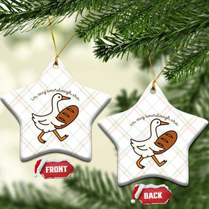 In My Sourdough Era Ceramic Ornament Funny Silly Goose Sourdough TS14 Print Your Wear