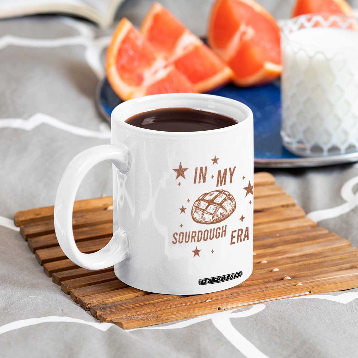 In My Sourdough Era Coffee Mug Funny Baking Bread Lover TS14 Print Your Wear