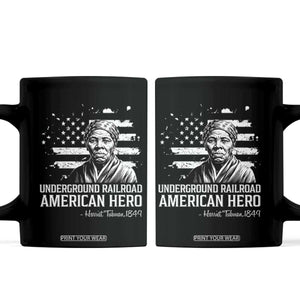 Harriet Tubman Coffee Mug Underground Railroad American Hero History TS14 Black Print Your Wear