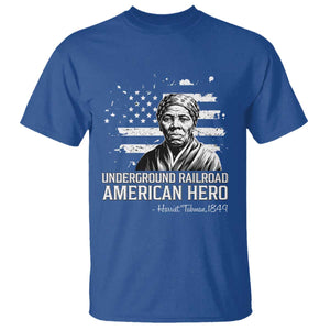 Harriet Tubman T Shirt Underground Railroad American Hero History TS14 Royal Blue Print Your Wear