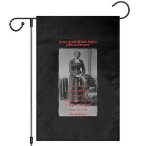 Harriet Tubman Garden Flag Black History Month TS14 Black Print Your Wear