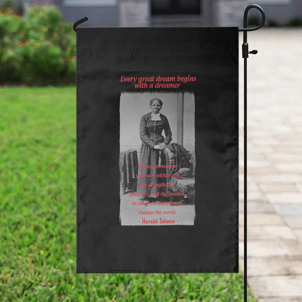 Harriet Tubman Garden Flag Black History Month TS14 Print Your Wear