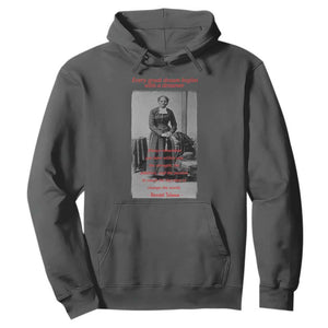 Harriet Tubman Hoodie Black History Month TS14 Dark Heather Print Your Wear
