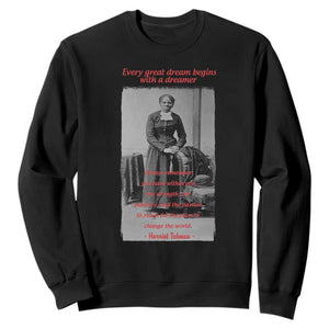Harriet Tubman Sweatshirt Black History Month TS14 Black Print Your Wear