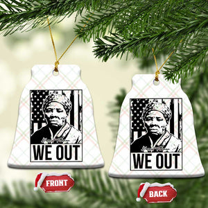Harriet Tubman Quote Ceramic Ornament We Out Strong Woman TS14 Print Your Wear