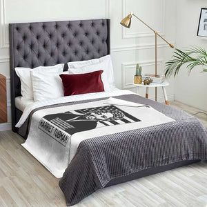 Harriet Tubman Quote Throw Blanket Black History Month TS14 Print Your Wear