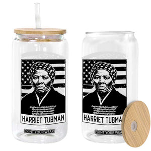 Harriet Tubman Quote Glass Can Black History Month TS14 Print Your Wear