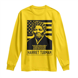 Harriet Tubman Quote Long Sleeve Shirt Black History Month TS14 Daisy Print Your Wear
