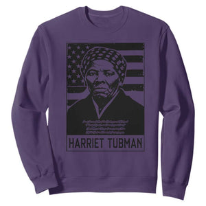 Harriet Tubman Quote Sweatshirt Black History Month TS14 Purple Print Your Wear