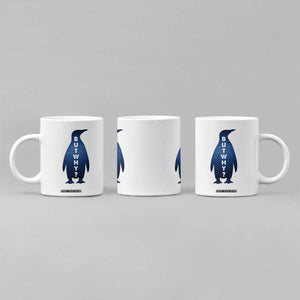 But Why Penguin Coffee Mug Funny Nihilist Hiking Meme TS14 Print Your Wear