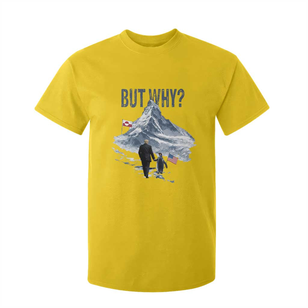 But Why Penguin T Shirt For Kid Head Towards The Mountains Penguin Meme TS14 Daisy Print Your Wear