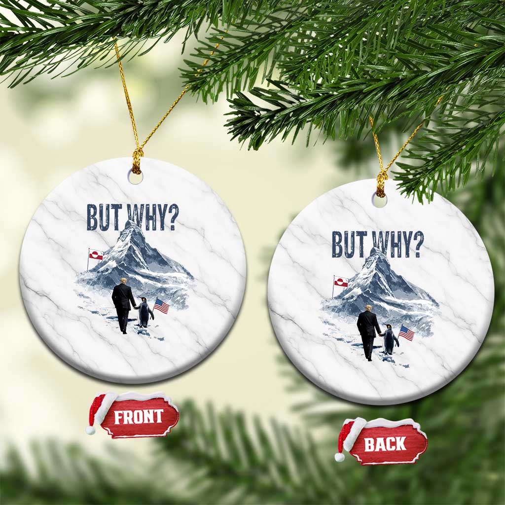 But Why Penguin Ceramic Ornament Head Towards The Mountains Penguin Meme TS14 1pc White Marble Print Your Wear