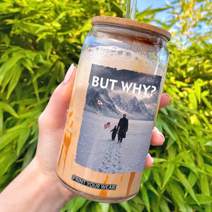 But Why Penguin Glass Can Trump Nihilist Penguin Political Meme Minimal TS14 Black Print Your Wear