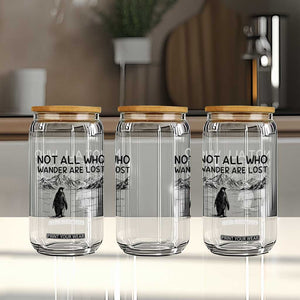 But Why Penguin Glass Can Not All Who Wander Are Lost TS14 Print Your Wear