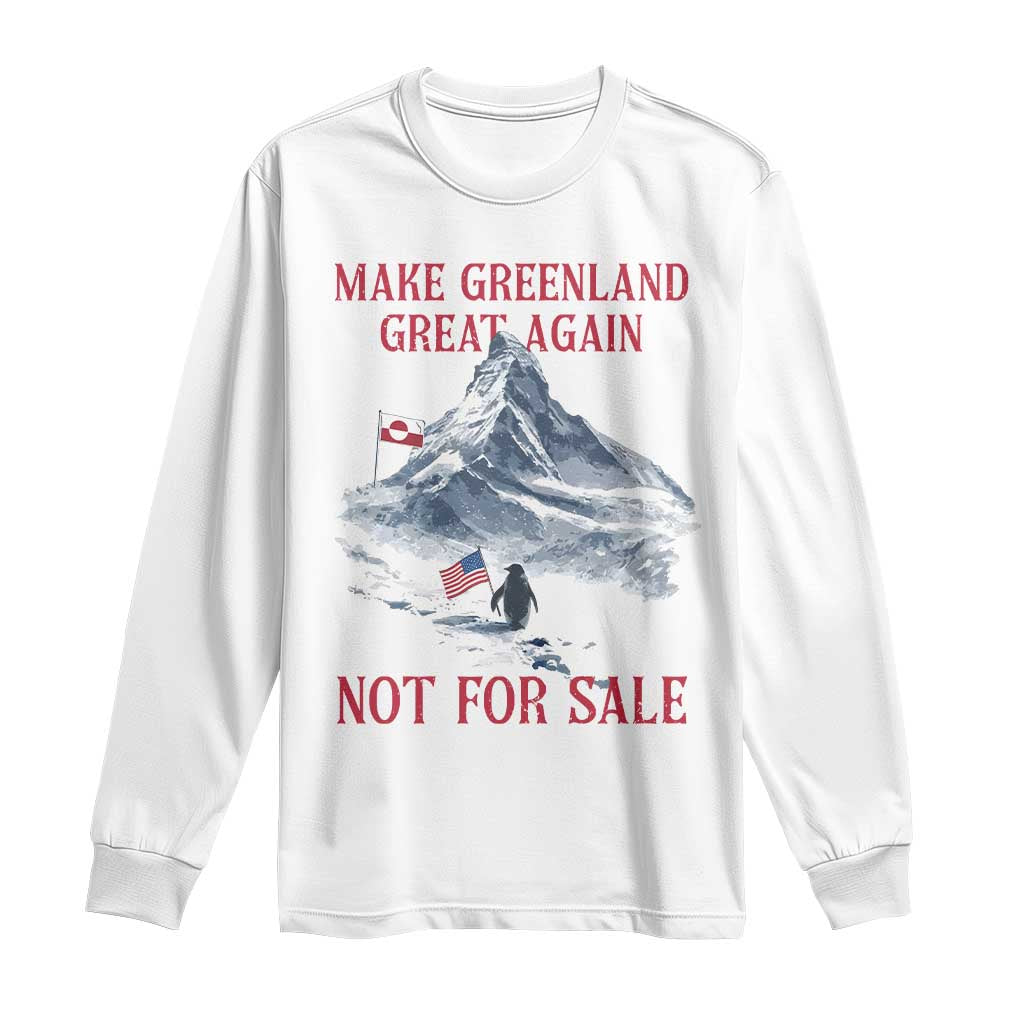 But Why Penguin Long Sleeve Shirt Trump Nihilist Penguin Minimal Political Meme TS14 White Print Your Wear