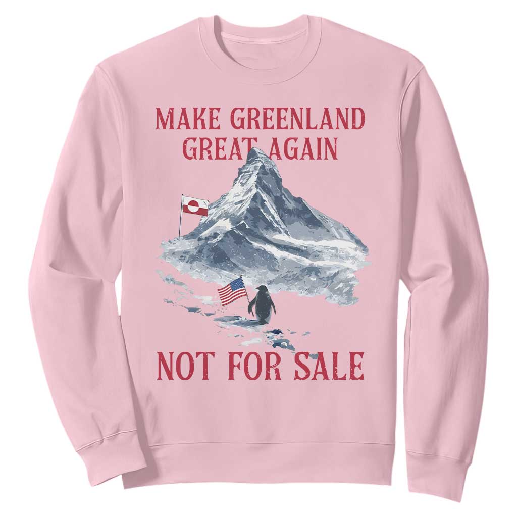 But Why Penguin Sweatshirt Trump Nihilist Penguin Minimal Political Meme TS14 Light Pink Print Your Wear