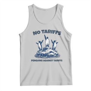 Penguins Against Tariffs Tank Top Resist Protest FDT Political TS14 Ash Print Your Wear