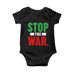 Free Iran Support Iranian MIGA Baby Onesie Stop The War TS14 Black Print Your Wear