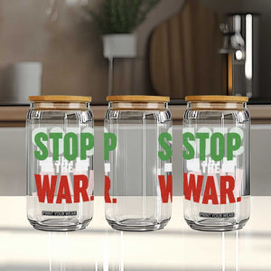 Free Iran Support Iranian MIGA Glass Can Stop The War TS14 Print Your Wear