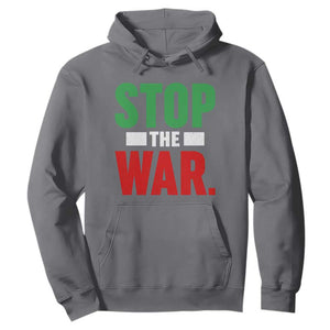Free Iran Support Iranian MIGA Hoodie Stop The War TS14 Charcoal Print Your Wear
