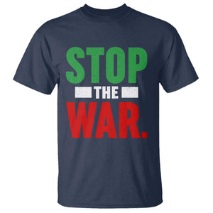 Free Iran Support Iranian MIGA T Shirt Stop The War TS14 Navy Print Your Wear