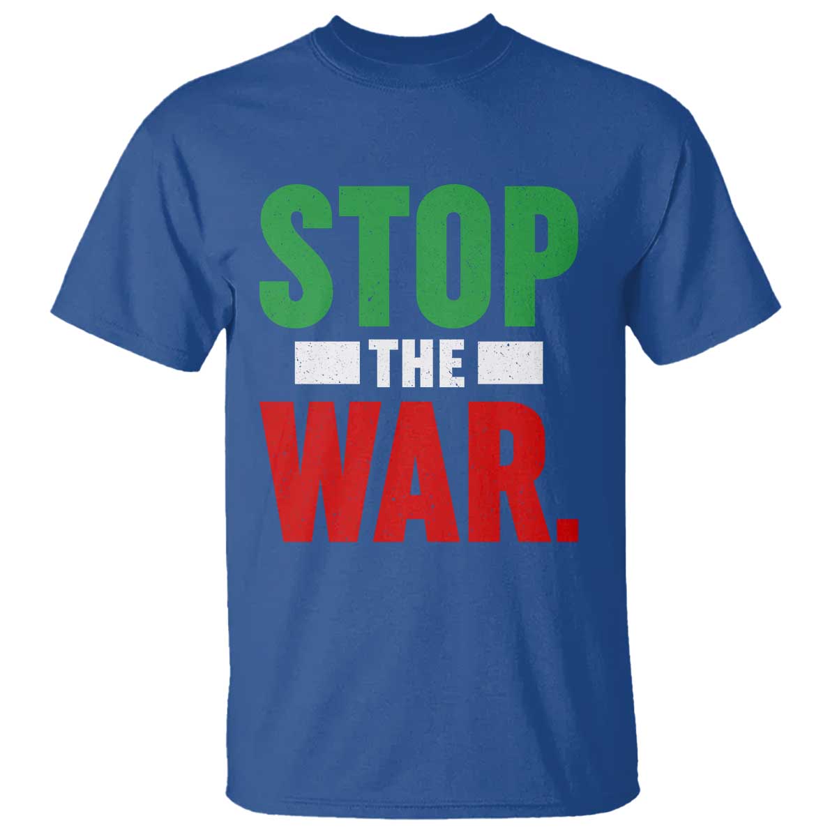 Free Iran Support Iranian MIGA T Shirt Stop The War TS14 Royal Blue Print Your Wear