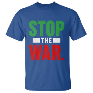 Free Iran Support Iranian MIGA T Shirt Stop The War TS14 Royal Blue Print Your Wear