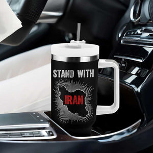 Free Iran Support Tumbler With Handle Stand With Iran TS14 Print Your Wear