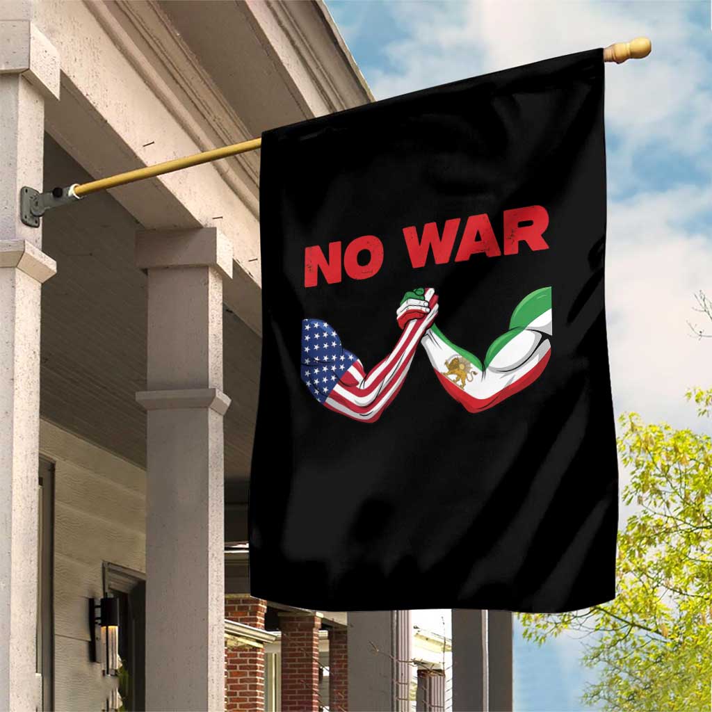 Free Iran Garden Flag No War Support Iranian Freedom TS14 Print Your Wear