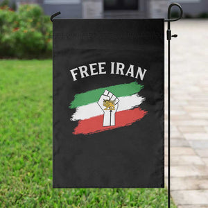 Free Iran Garden Flag Support Iranian Freedom No War TS14 Print Your Wear