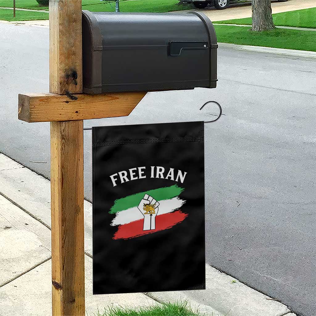 Free Iran Garden Flag Support Iranian Freedom No War TS14 Print Your Wear