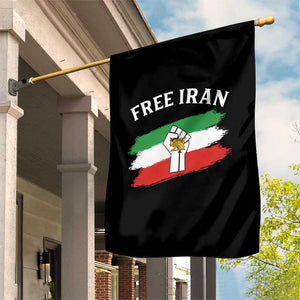 Free Iran Garden Flag Support Iranian Freedom No War TS14 Print Your Wear