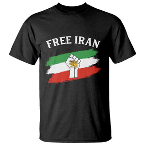 Free Iran T Shirt Support Iranian Freedom No War TS14 Black Print Your Wear