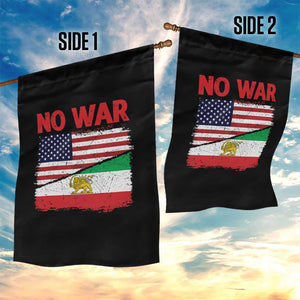 Free Iran Garden Flag No War Peace American Iran Unity TS14 Print Your Wear