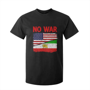 Free Iran T Shirt For Kid No War Peace American Iran Unity TS14 Black Print Your Wear