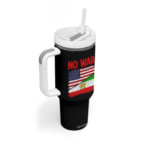 Free Iran Tumbler With Handle No War Peace American Iran Unity TS14 Print Your Wear