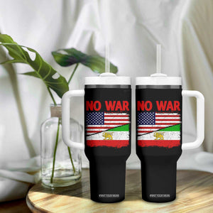 Free Iran Tumbler With Handle No War Peace American Iran Unity TS14 Print Your Wear