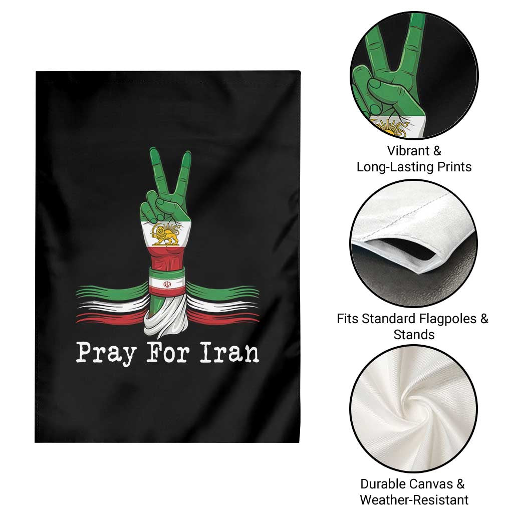 Free Iran Support Garden Flag Pray For Iran TS14 Print Your Wear