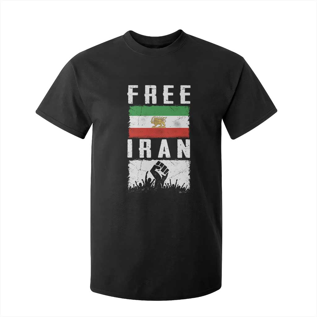Free Iran T Shirt For Kid Support Iranian Freedom TS14 Black Print Your Wear