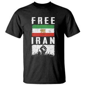 Free Iran T Shirt Support Iranian Freedom TS14 Black Print Your Wear