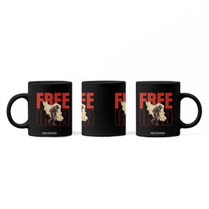 Free Iran Coffee Mug Iranian Freedom Memorial Hamid Mahdavi Tribute TS14 Print Your Wear