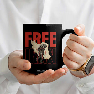Free Iran Coffee Mug Iranian Freedom Memorial Hamid Mahdavi Tribute TS14 Print Your Wear