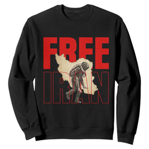 Free Iran Sweatshirt Iranian Freedom Memorial Hamid Mahdavi Tribute TS14 Black Print Your Wear