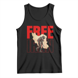 Free Iran Tank Top Iranian Freedom Memorial Hamid Mahdavi Tribute TS14 Black Print Your Wear